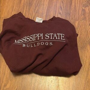 Mississippi State Bulldogs Maroon Sweatshirt